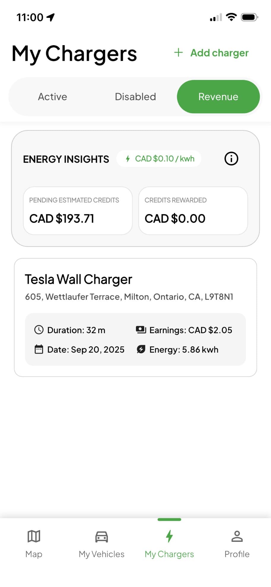 RoadToEV Charger Section