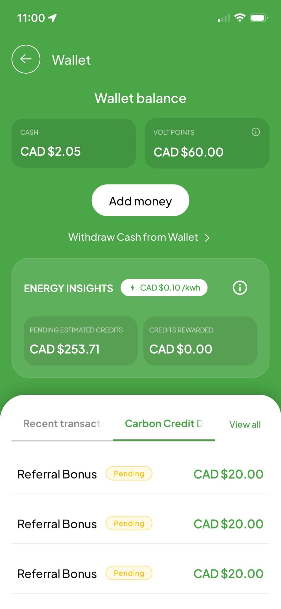 Wallet Interface